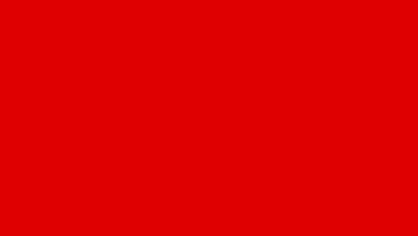 4k @ symbol on red background|loop