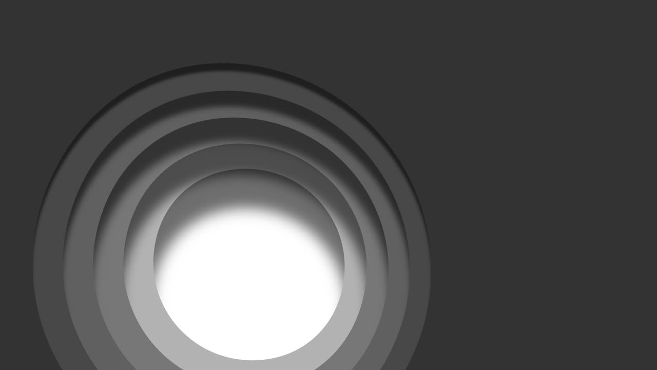 A monochromatic circular pattern with a white center dot, ideal as a design element or background for digital platforms like websites or apps