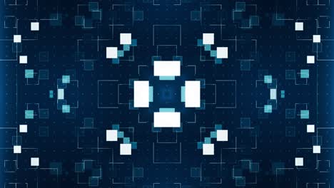 geometric abstract technology pattern