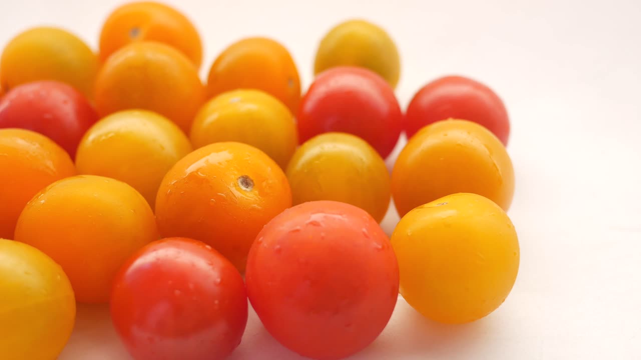다채로운 체리 토마토
