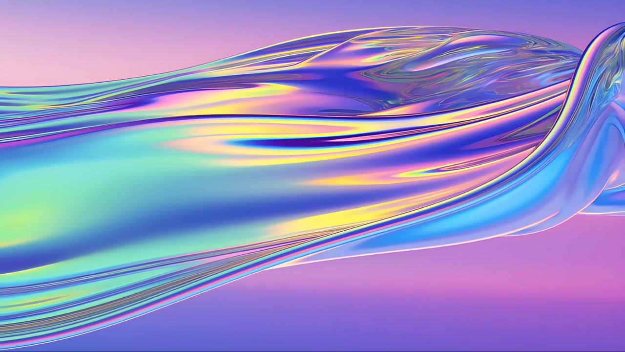 Abstract Fluid Motion Background 4K