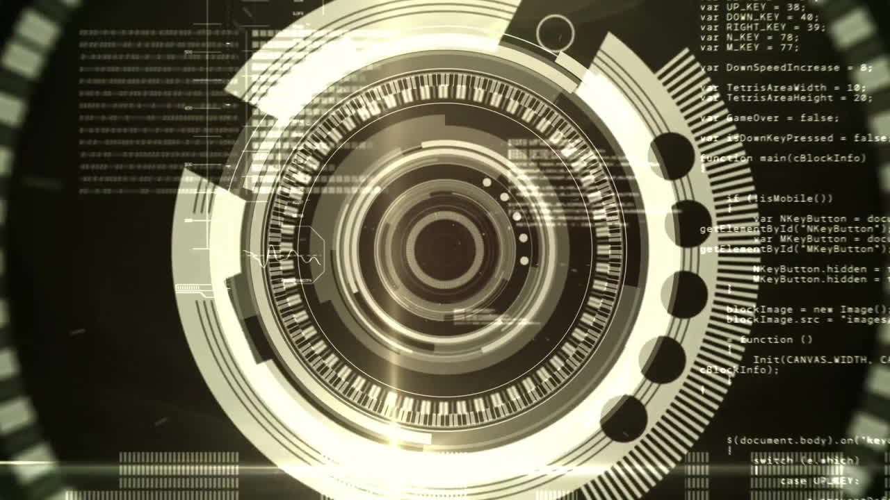 animación del escaneo del alcance y el procesamiento de datos