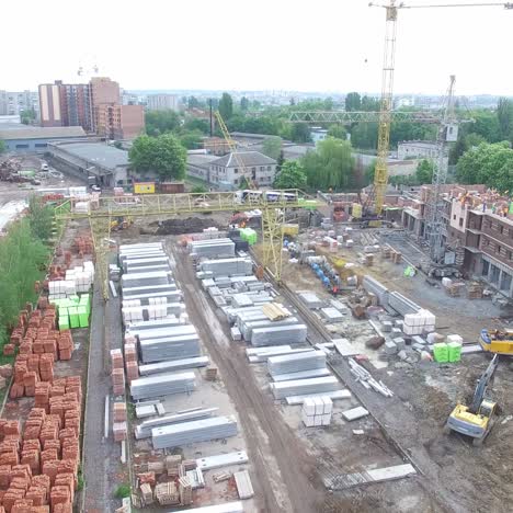 nuevas viviendas en construcción