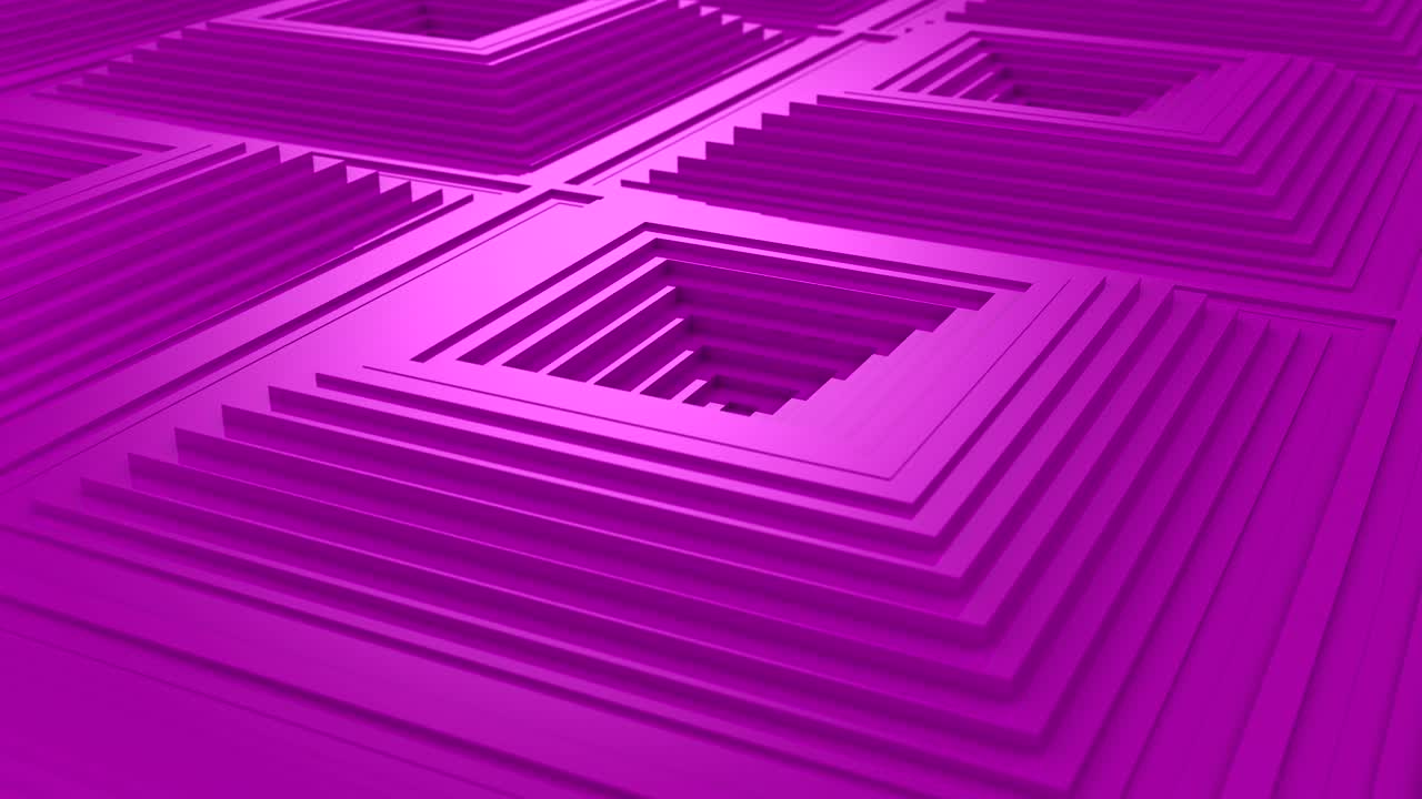 los cuadrados formaron una onda