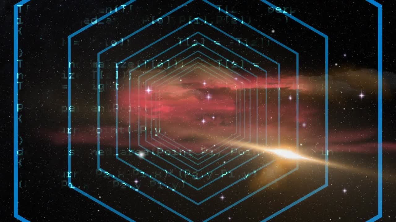 분홍색 위에 반 ⁇ 이는 떨어지는 모양의 애니메이션