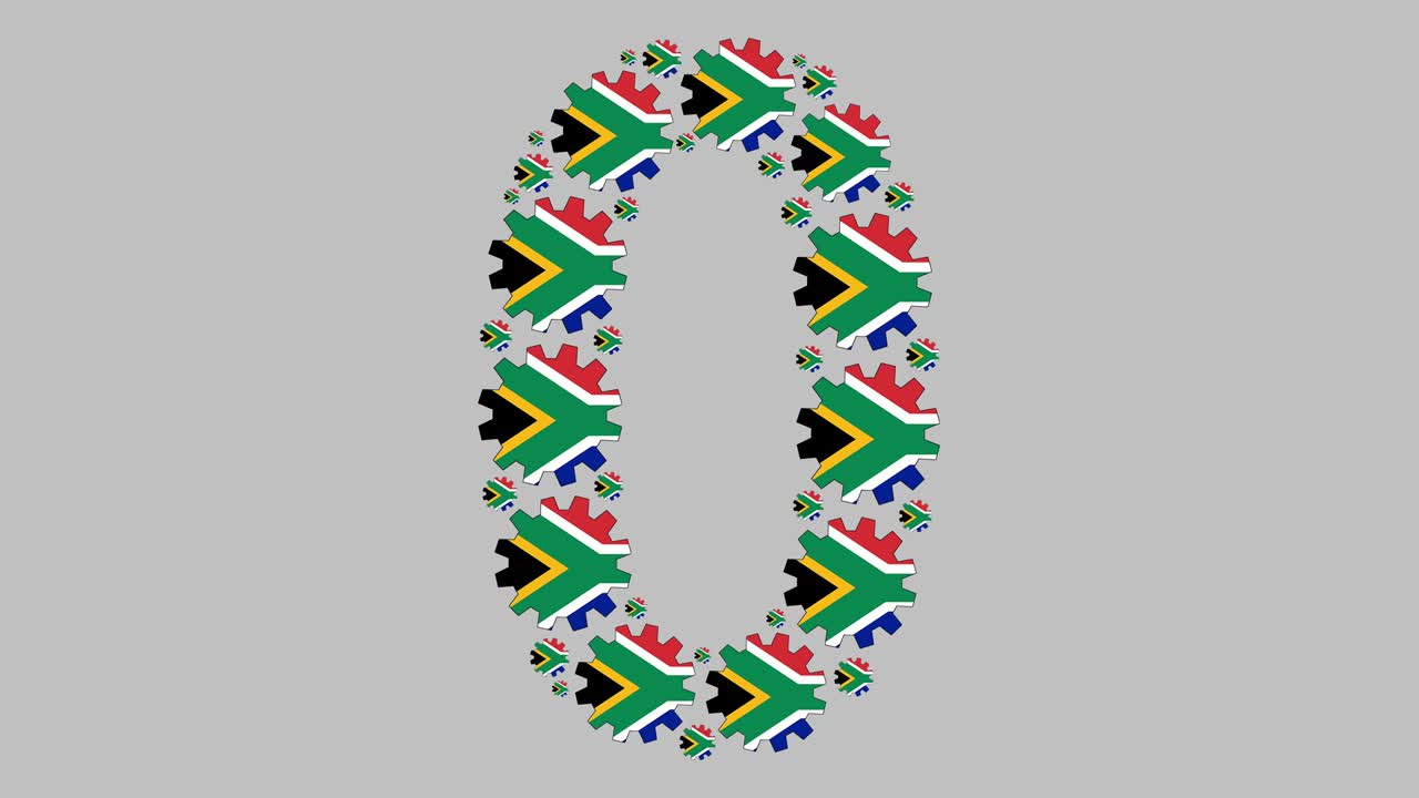 남아프리카 공화국 숫자 0