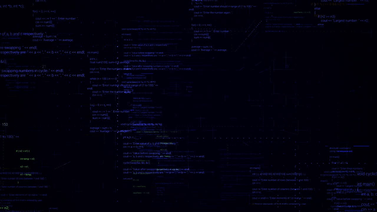 Abstract Computer Code Visualization