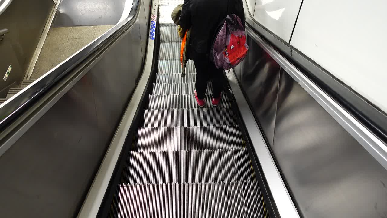 Die U-Bahn in Madrid. Spanien. Das Madrider U-Bahn-Netz ist das achtgrößte der Welt und das drittgrößte in Europa.