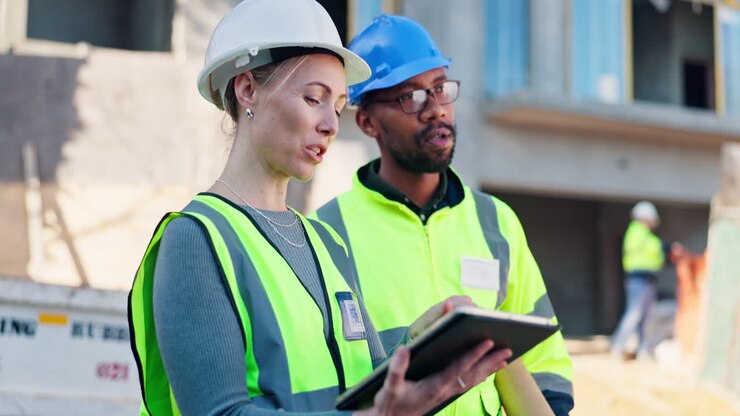 Construction Site Meeting