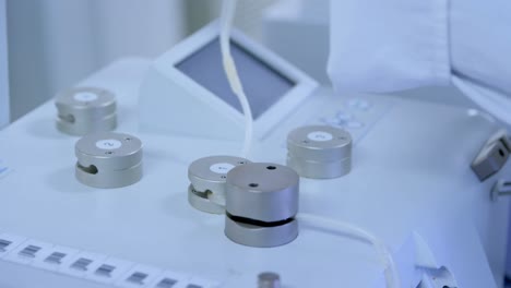 laboratory technician analyzing blood plasma 4k