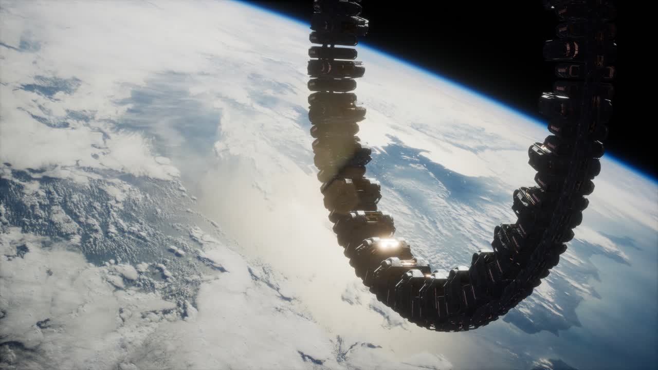 지구  ⁇ 도에 있는 미래의 우주 정거장