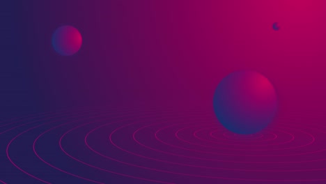 volando en el espacio de la esfera 3d