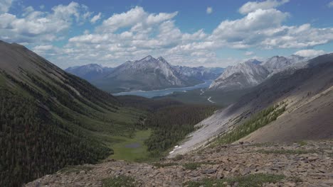 mountain lake range valley pan crab trucking