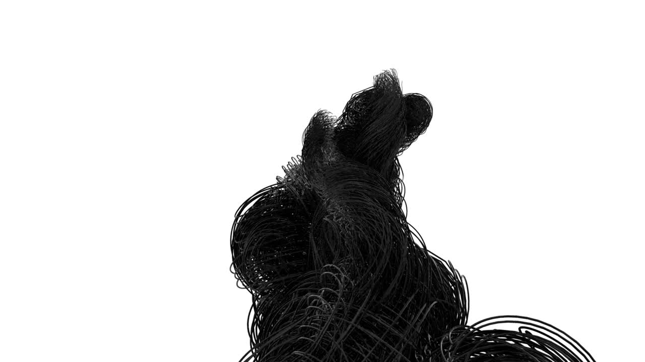 4k 나선형 나선은 위로 올라갑니다. - 컬러 케이블. - 휘어진 나선형 케이브. - 광섬유. - 광 섬유 케이블이 성장하고 있습니다. - 라인 네트워크 기술 배경. - 색의 혼합 케이블과 프로그레시브 데이터 시스템. - 뉴런 네트워크. - 드파티트.