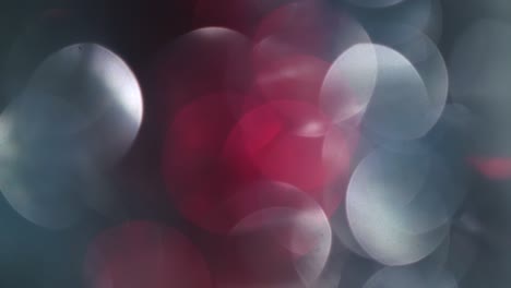 real red an white macro bokeh for overlaying your movie 4k