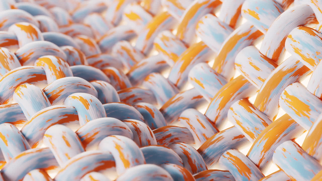 다채로운 블로트 세부 사항과 함께 3d 렌더링.