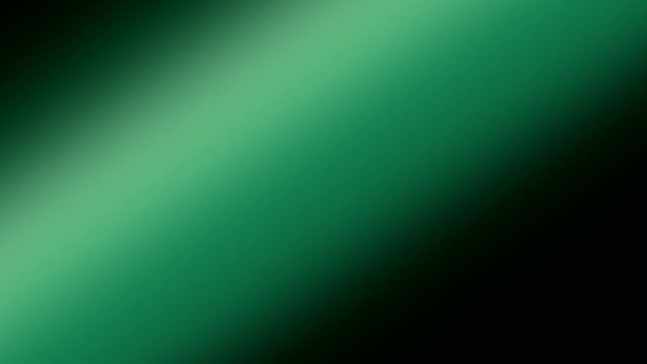 Abstract Green Gradient Background with Soft Light