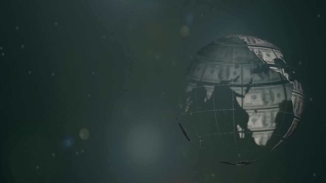 지구와 달러 지폐