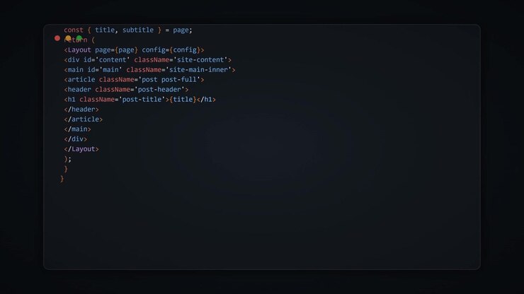 Software Developer Deleting React Code in Text Editor