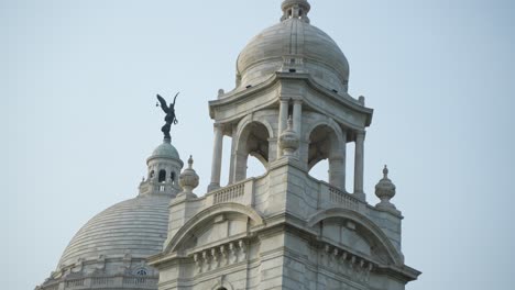 architectural details of victoria memorial in kolkata, india