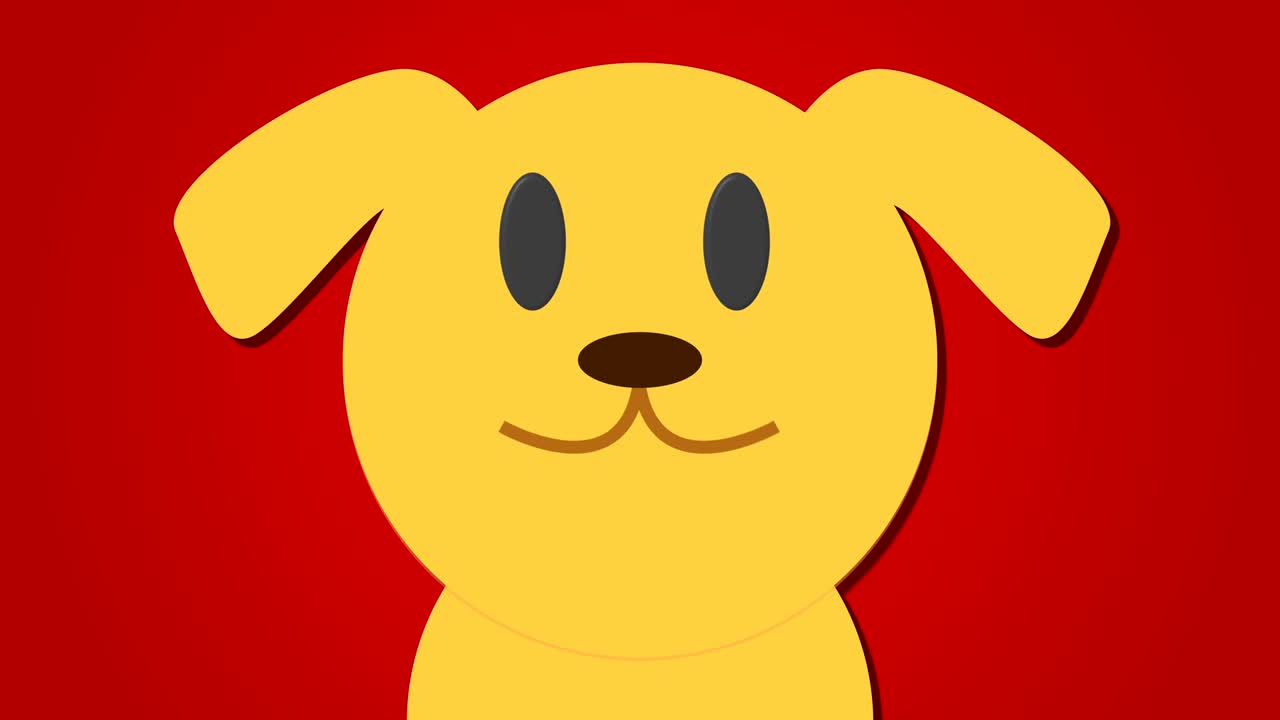 un dibujante lindo de primer plano del perro labrador dorado