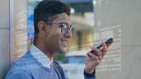 Young-man-listening-to-his-phone-smiling-4k