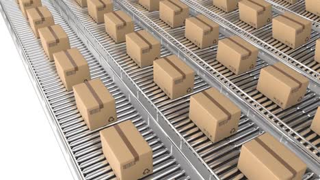 Parcels-on-conveyor-belts