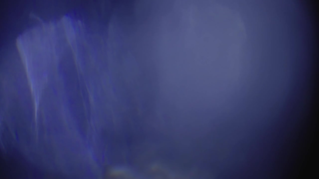 Dynamic Blue and Purple Light Leaks and Lens Flares