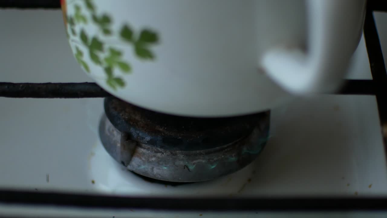 부에 포함 된 가스 오브