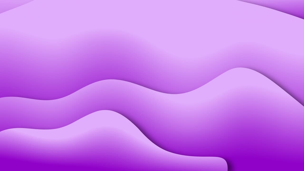 gradiente geométrico abstracto con fondo púrpura. forma líquida con gradiente. animación de diseño ondulado plano digital.