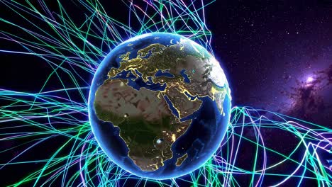 conexión a la red global