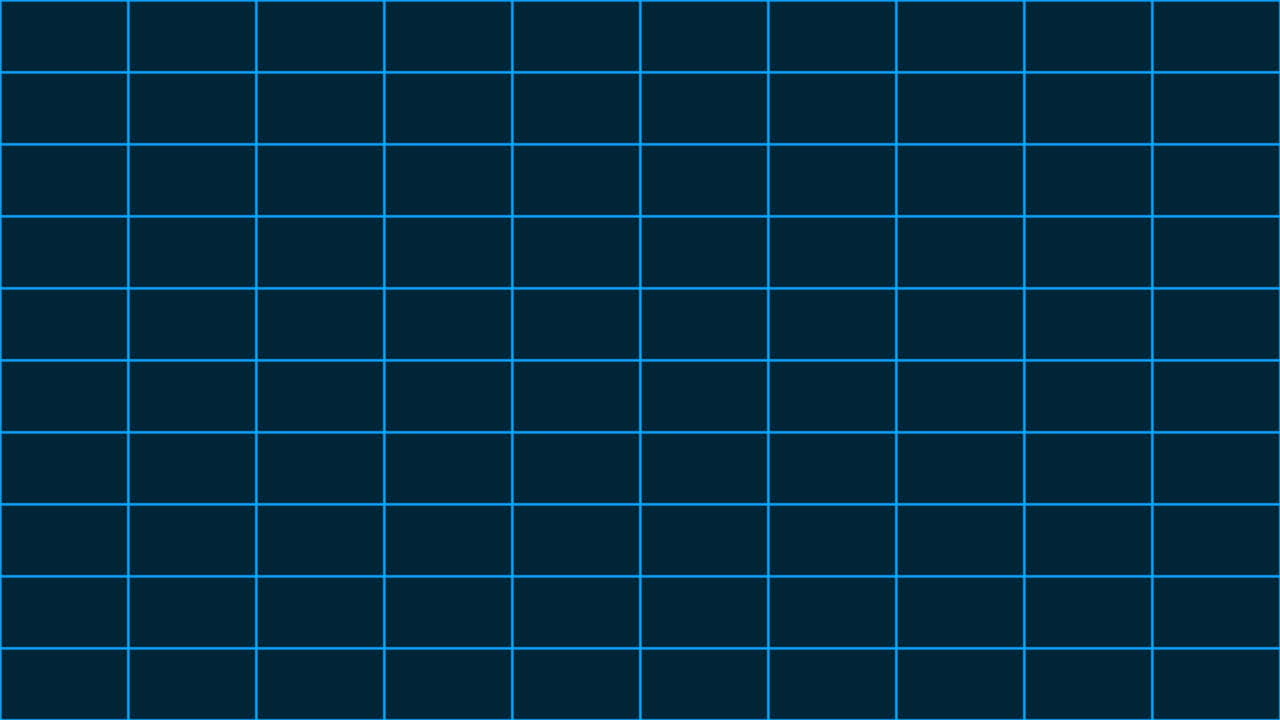 그리드 배경에 아래로 가리키는 화살표