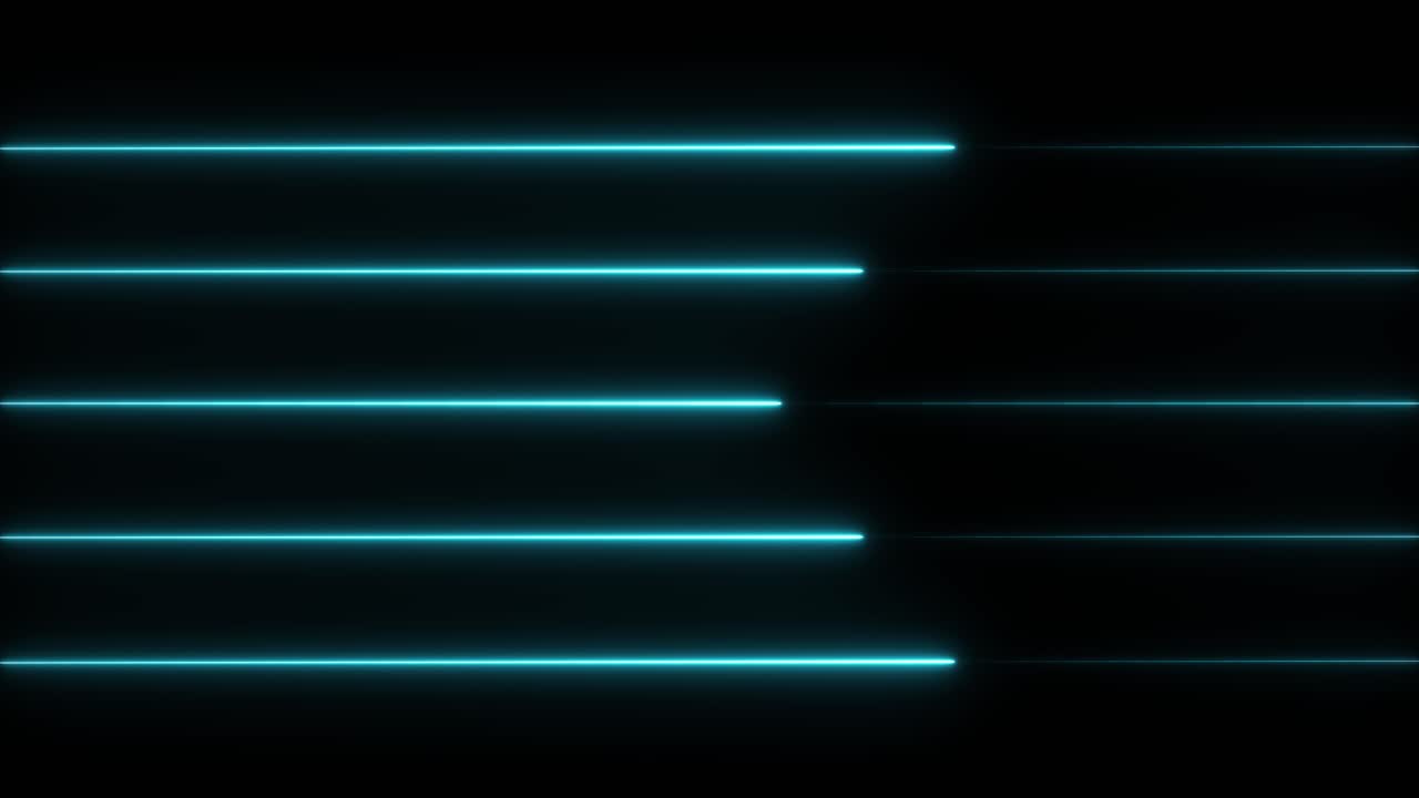 líneas azules de neón abstractas