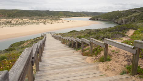 Amoreira-Beach,-ribeira-de-aljezur,-Aljezur,-Portugal