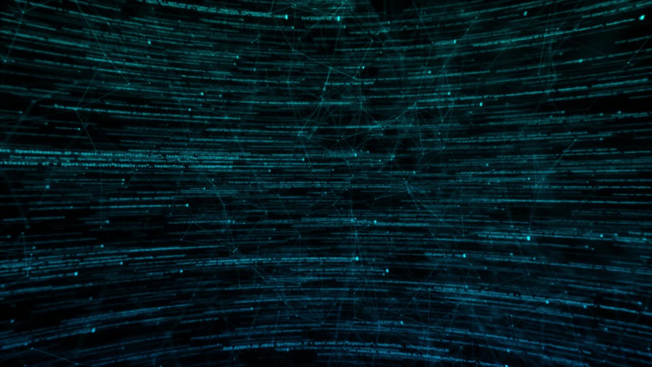 Futuristic digital background business science and technology data network connection plexus