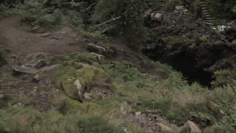 a waterfall named aira force may be found in the cumbria county and civil district of matterdale in the english lake district