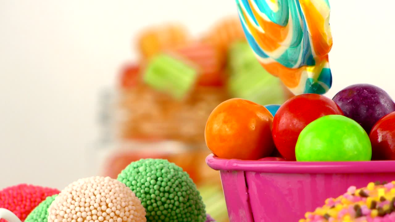 사탕, 달한 젤리, 롤리, 맛있는 설탕 디저트