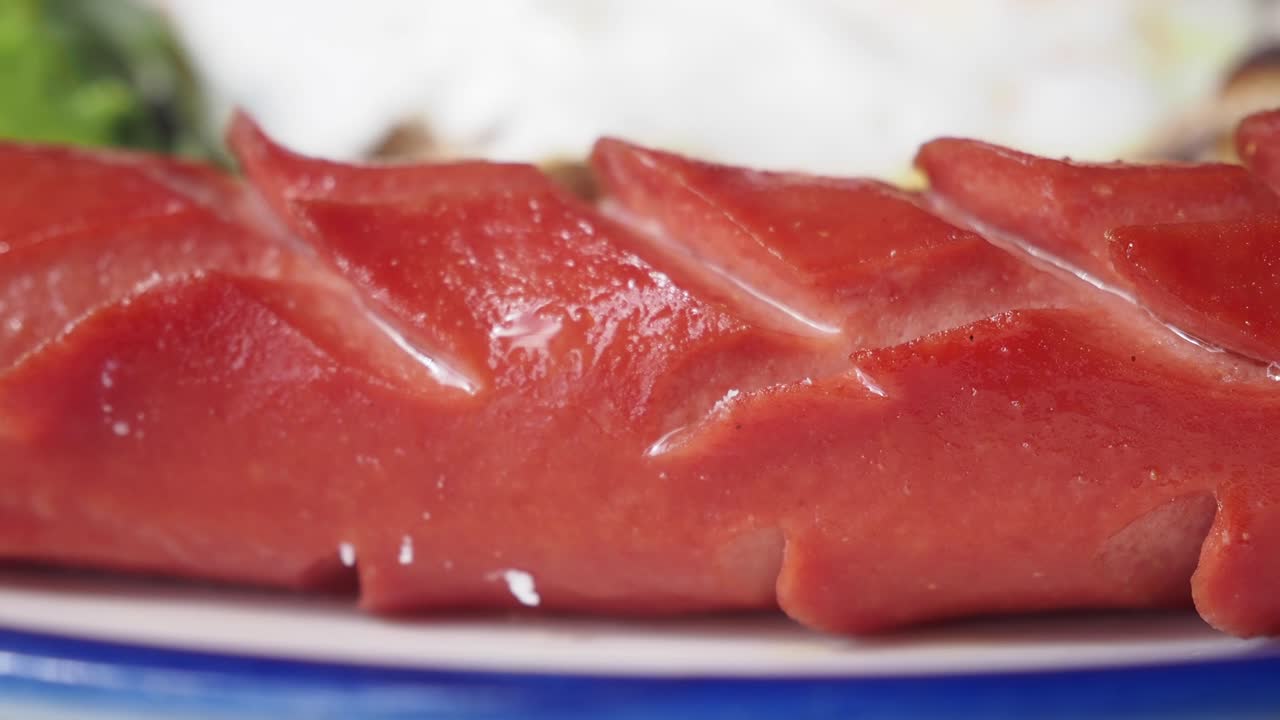 Close-up of a Sausage