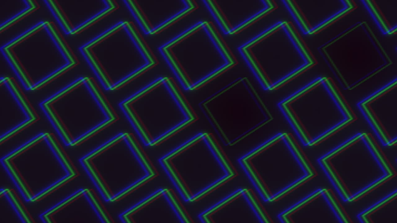 patrón de diamante futurista líneas brillantes azules y verdes en el diseño inspirado en la tecnología