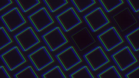 patrón de diamante futurista líneas brillantes azules y verdes en el diseño inspirado en la tecnología