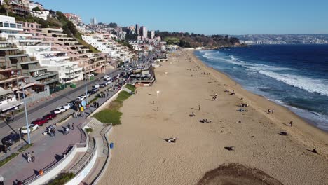 renaca beach, viña del mar, coast chile