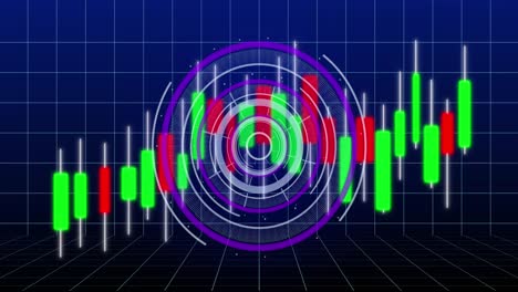 Animación-Del-Procesamiento-De-Datos-Sobre-Escaneo-De-Alcance-En-Cuadrícula