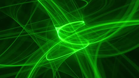 Neon-plasma-energy-waves-loop---radioactive-toxic-green---simplistic,-futuristic-minimalism-abstract-seamless-looping-video-animation