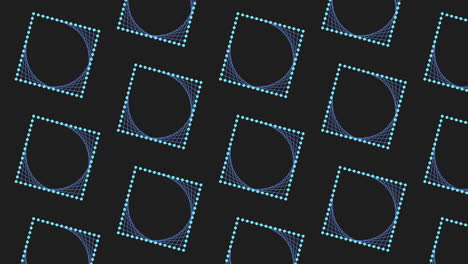 Digital-seamless-cubes-pattern-with-neon-dots-on-black-gradient