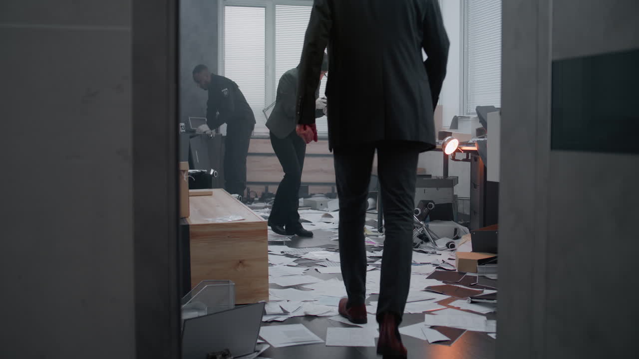 사무실 재난 조사