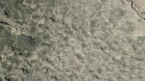 Above-View-Of-Barren-Lava-Fields-In-The-South-Of-Iceland