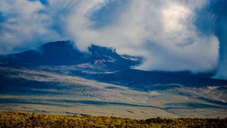 Cinemagraph-Der-Wunderschönen-Landschaft-Rund-Um-Den-Kilimandscharo-In-Tansania