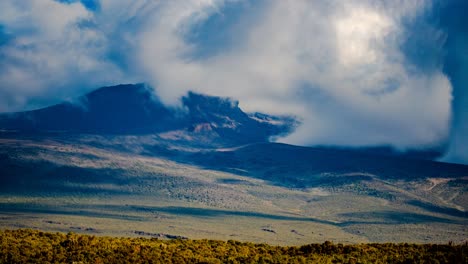 Cinemagraph-Del-Hermoso-Paisaje-Alrededor-Del-Monte-Kilimanjaro-En-Tanzania