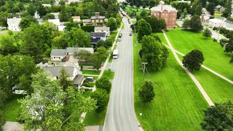 above view to a straight on level look at the green grass