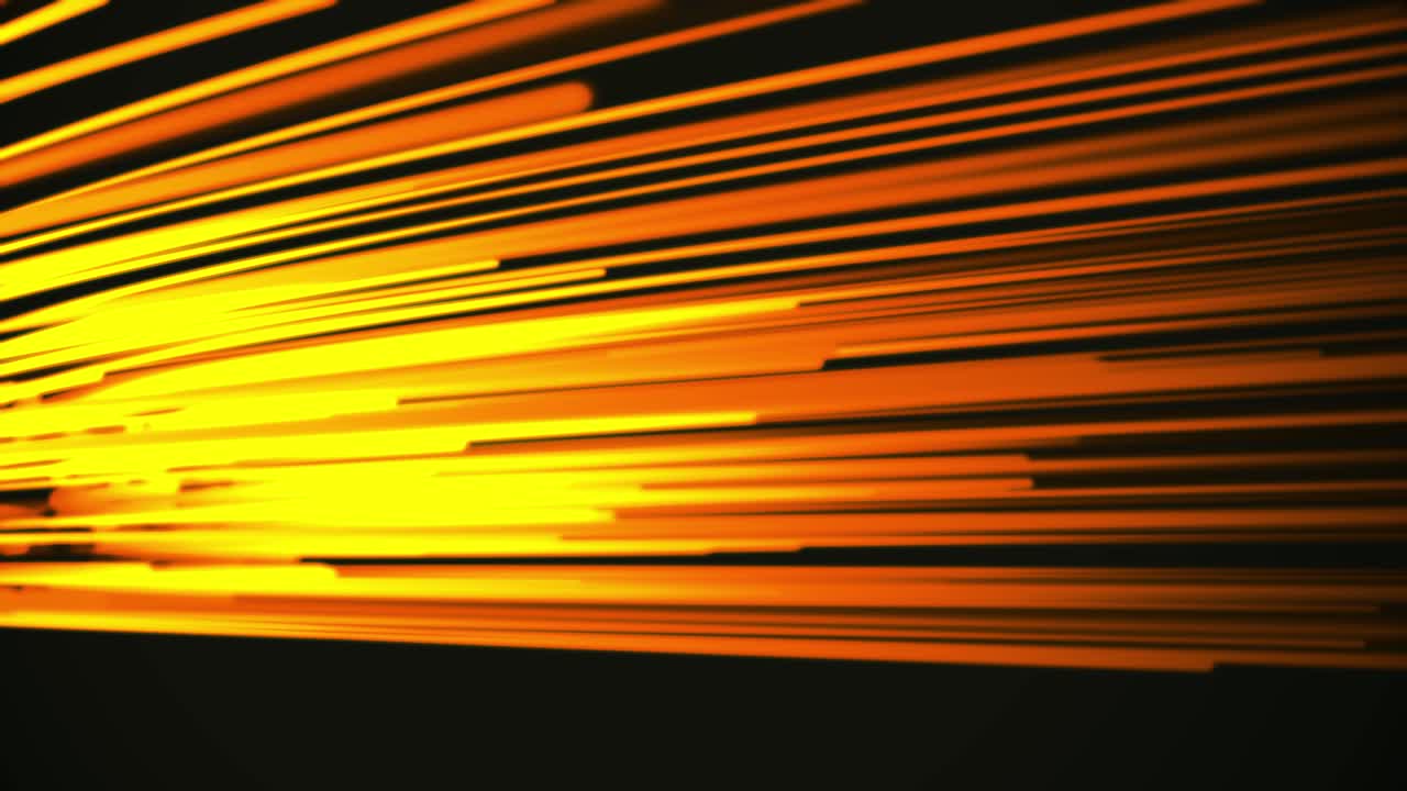 Abstract linee arancione sullo sfondo